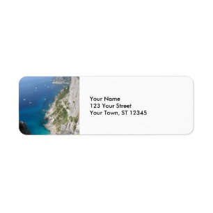 Capri italien returadress etikett