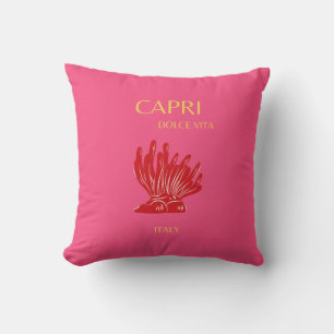 Capri, Italien, Rosa Kudde