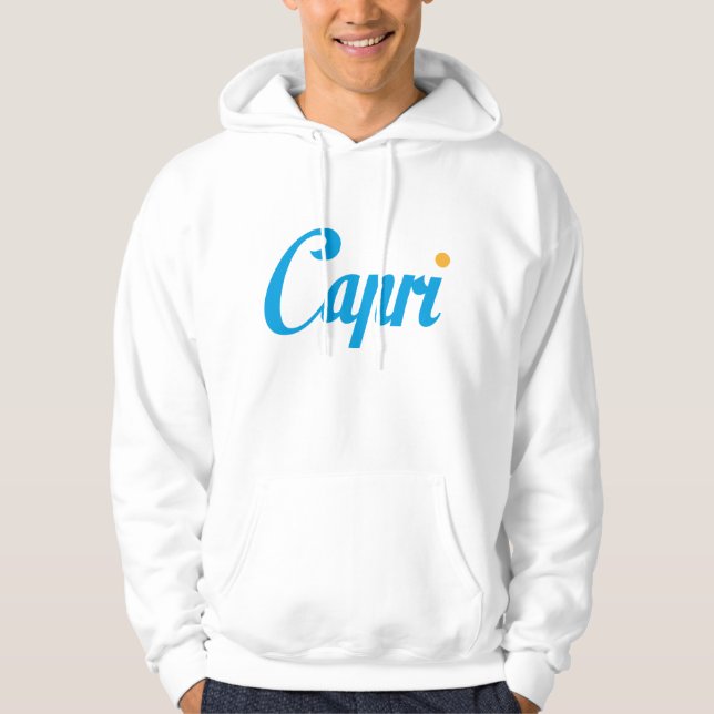 CAPRI-Italien Sweatshirt Med Luva (Framsida)
