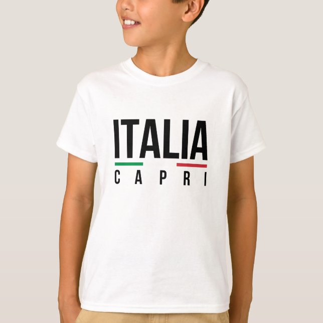 Capri Italien T Shirt (Framsida)