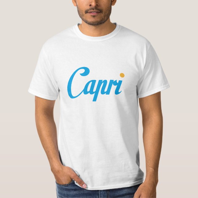 CAPRI-Italien Tee Shirt (Framsida)