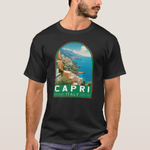 Capri Italien Travel Art-Vintage T Shirt