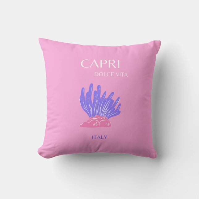 Capri, Italien, vallmo, Rosa Kudde (Framsida)