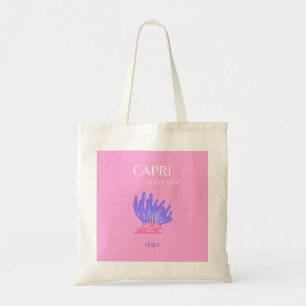 Capri, Italien, vallmo, Rosa Tygkasse