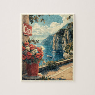 Capri, Italien Vintage Pussel