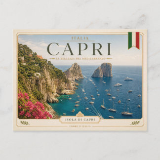 Capri - Italien Vykort