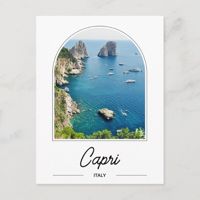 Capri Italien-vykort Vykort (Framsida)