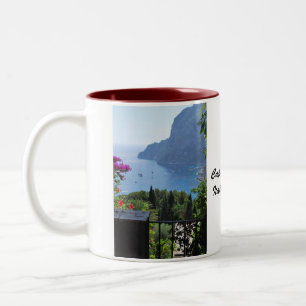 Capri landskap Två-Tonad mugg