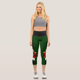 Capri Leggings w/ Nutcracker på Ben sida