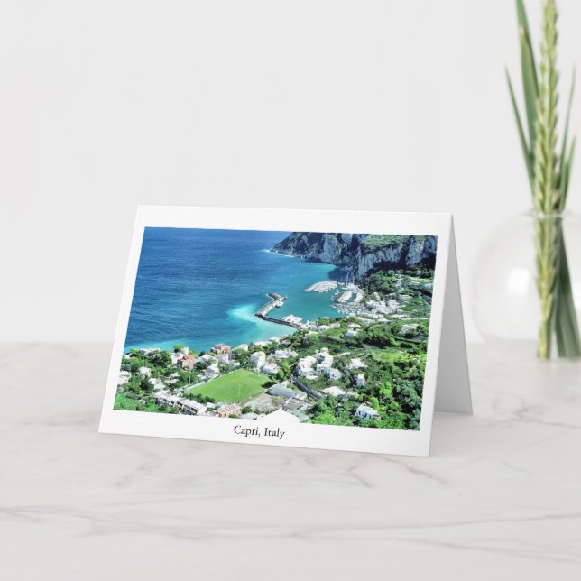 Capri Marina Kort (Framsida)