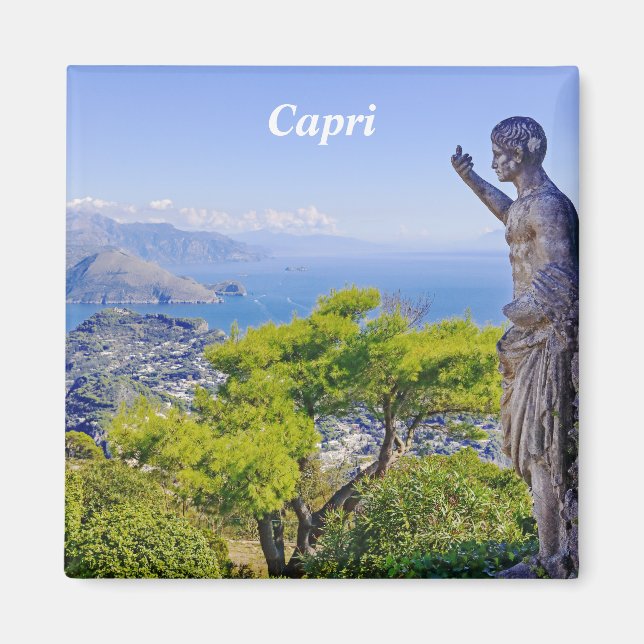 Capri Mountain View Magnet (Framsidan)
