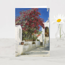 Capri - Oleanders in bloom, Peder Severin Krøyer Kort