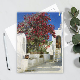 Capri - Oleanders in bloom, Peder Severin Krøyer Vykort