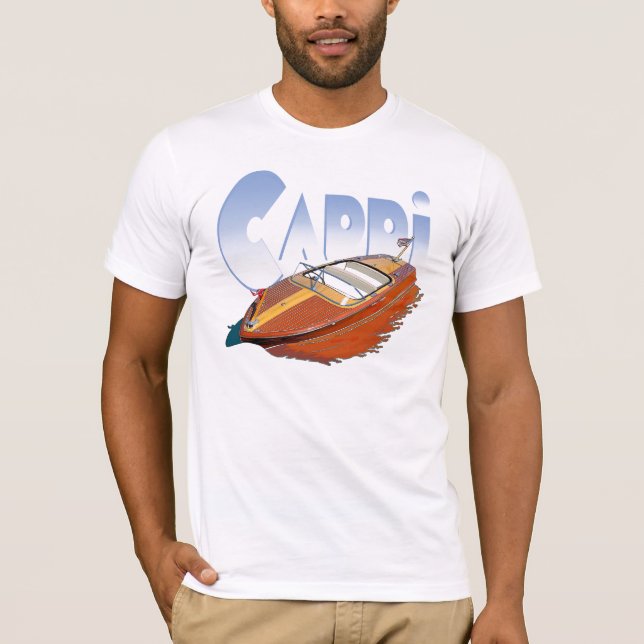 Capri Powerboat T-shirt (Framsida)