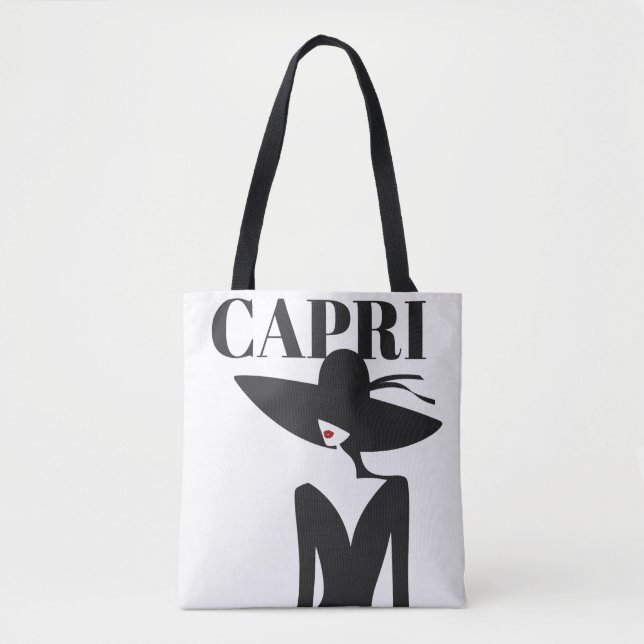 Capri Tote-säck Tygkasse (Framsida)