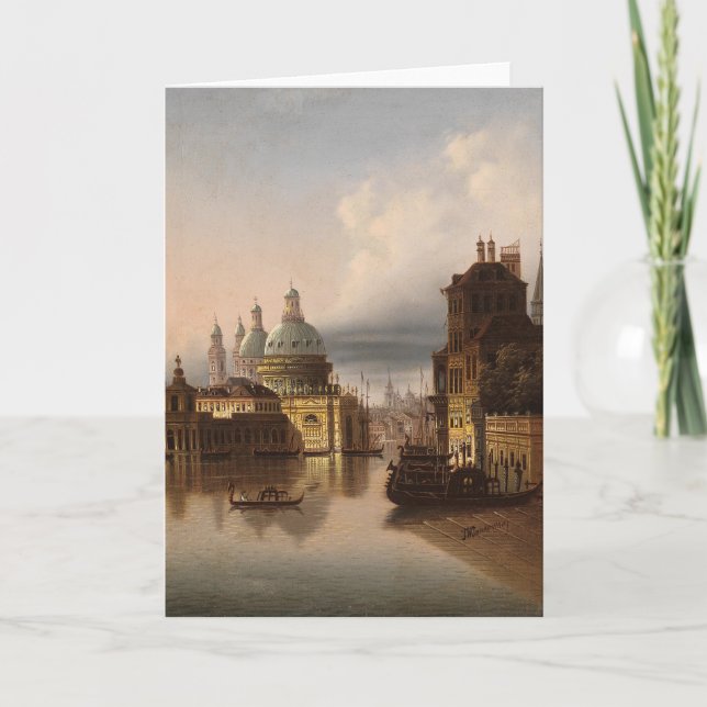 Capriccio, Venedig | Johann Wilhelm Jankowsky Kort (Framsida)