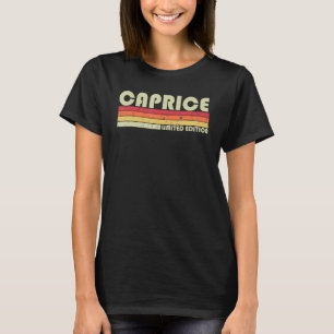 CAPRICE Namn Personlig Retro Vintage 80 s 90-tal B T Shirt