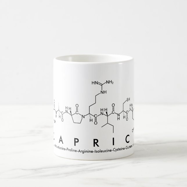 Caprice peptide namn mugg (Center)