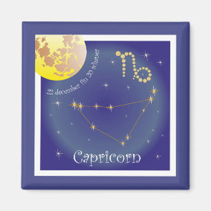 Capricorn 22 december fin 20 schaner Magnet
