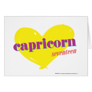 Capricorn 3 hälsningskort