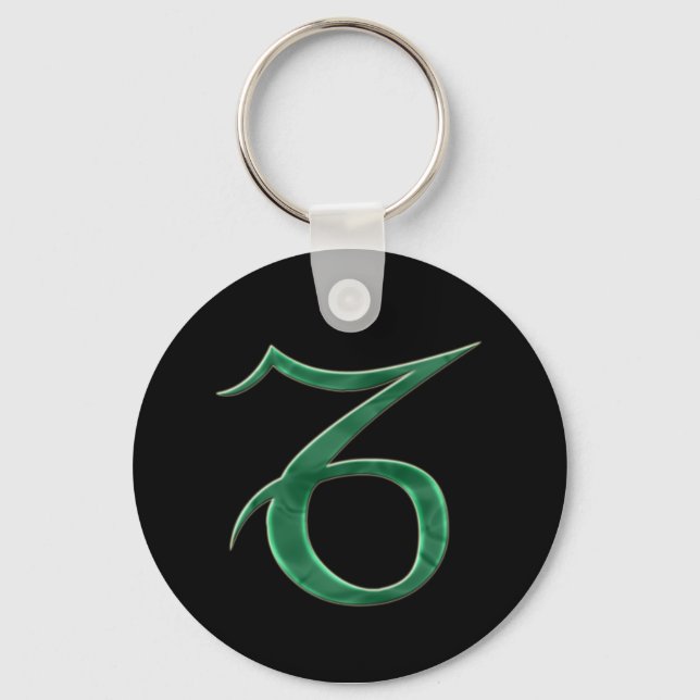 Capricorn #3 Keychain Nyckelring (Framsida)