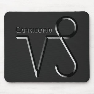 CAPRICORN, abstrakt utformning av Zodiac-signalen, Musmatta