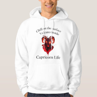 Capricorn älskare Vibes Hoodie