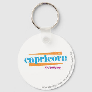 Capricorn Aqua Nyckelring