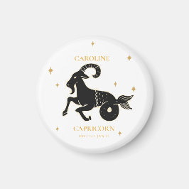 Capricorn Astrological Zodiac Sign Namn Gift Magnet