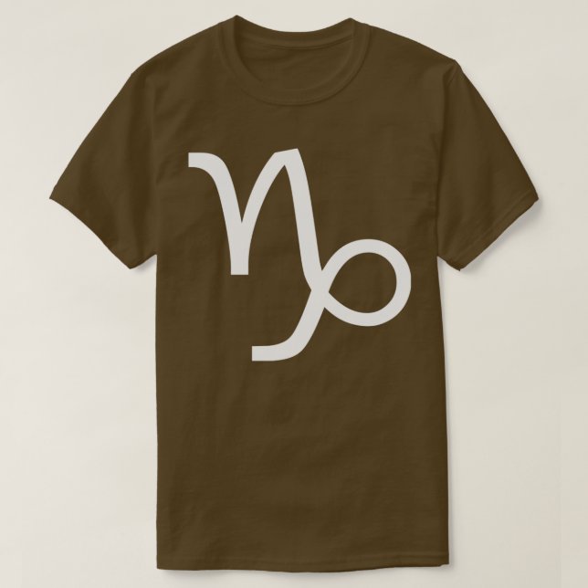 Capricorn astrology t shirt (Design framsida)