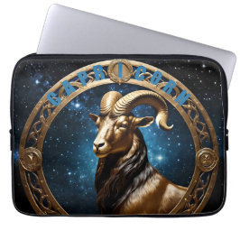 Capricorn astrology-tecken laptop fodral