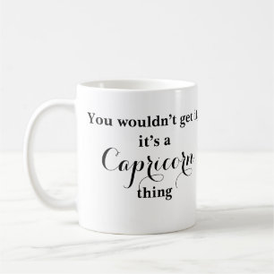 Capricorn Astrology Zodiac Funny Mug Kaffemugg