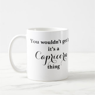 Capricorn Astrology Zodiac Funny Mug Kaffemugg