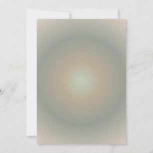 Capricorn Aura Gradient Zodiac, Grönt Brown Julkort