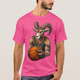 Capricorn Basketball Player T Shirt