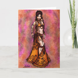 Capricorn Belly Dancer Kort