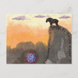 Capricorn besegrar Virus Postcard Vykort