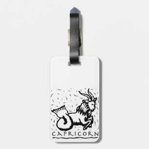 Capricorn Birthday År Astrological Zodiac-tecken Bagagebricka