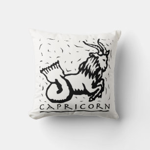 Capricorn Birthday År Astrological Zodiac-tecken Kudde