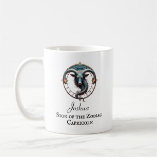 Capricorn Birthday Gift Add Namn Kaffemugg