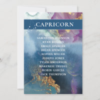 Capricorn Bordsnummer Celestial Seisal Chart