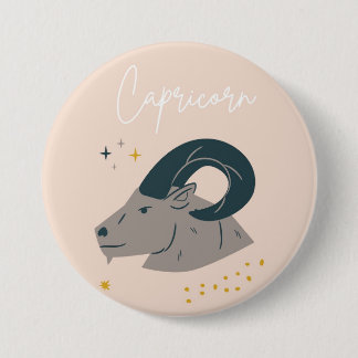 Capricorn button badge  knapp