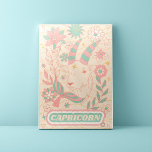 Capricorn Celestial Zodiac Pastel Dreams Wall Arts Canvastryck