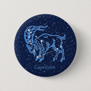 Capricorn Constellation and Zodiac Sign with Stars Knapp