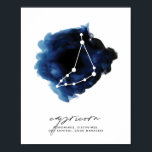 Capricorn Constellation Character Traits Poster<br><div class="desc">Capricorn Constellation Character Traits</div>