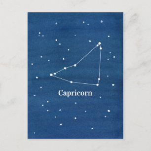 Capricorn Constellation Stars Vykort