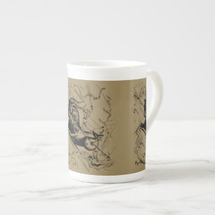 Capricorn Constellation Vintage Engrave Hevelius Benporslin Mugg