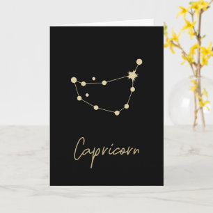 Capricorn Constellation Zodiac Kort