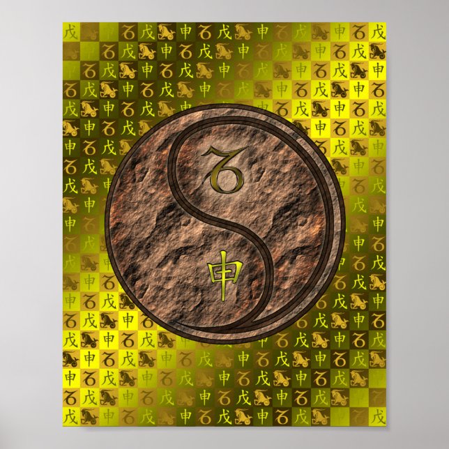 Capricorn & Earth Monkey Poster (Framsidan)