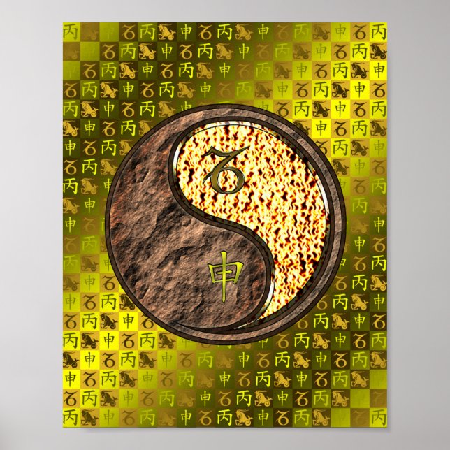 Capricorn & Fire Monkey Poster (Framsidan)